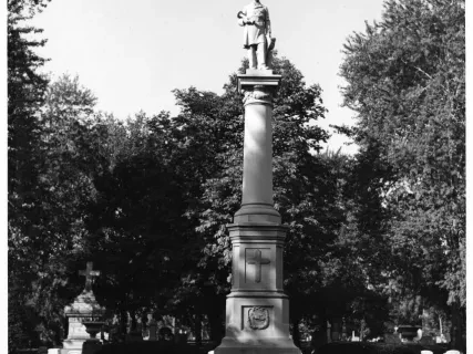 Print, Photographic - Mt. Elliott Cemetery - Detroit