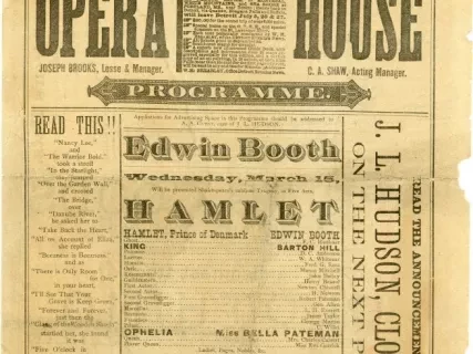 Program, Theater