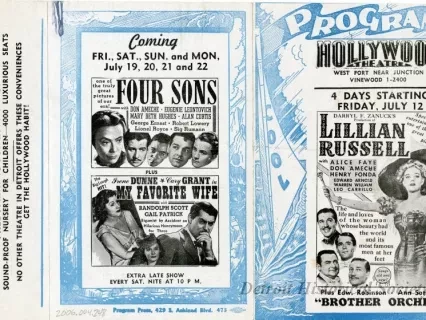 Program, Theater