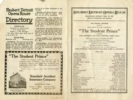 Program, Theater