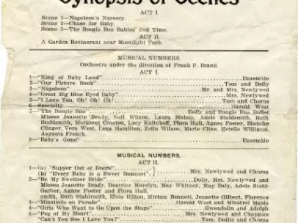 Program, Theater
