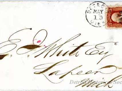 Envelope - Duncan's Central Brewery, Detroit