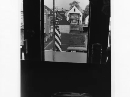 Print, Photographic - Immaculate Conception Ukrainian Catholic School - View Out a Front Window
