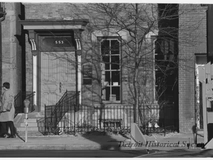 Print, Photographic - Architects Headquarters, 553 E. Jefferson near St. Antoine