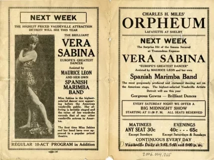 Program, Theater