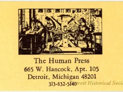 Card, Business - The Human Press