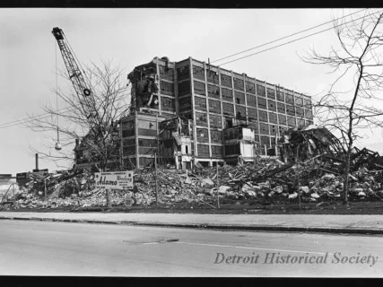 Print, Photographic - Dodge Main Destruction