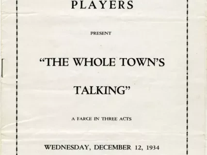 Program, Theater