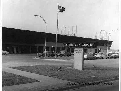 Print, Photographic - Detroit City Airport Terminal