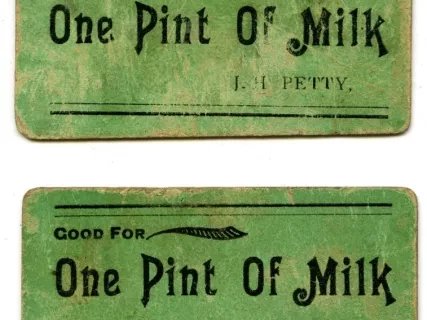 Ticket - J. H. Petty