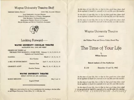 Program, Theater