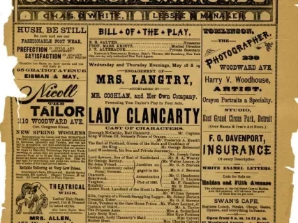 Program, Theater