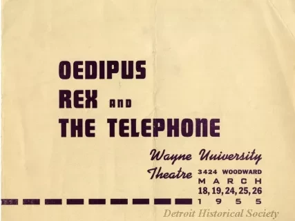 Program, Theater