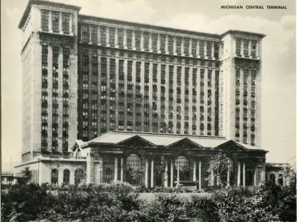 Postcard - Michigan Central Terminal