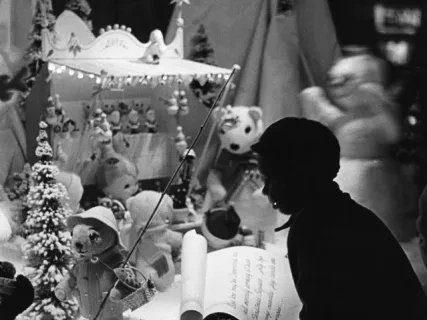 Print, Photographic - Downtown Hudson's Christmas Window