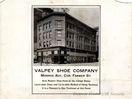 Advertisement - Valpey Shoe Company