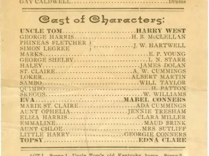 Program, Theater