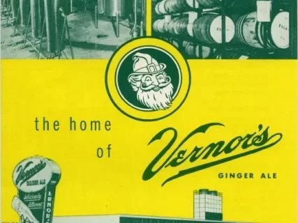 Brochure - The Home of Vernor's Ginger Ale