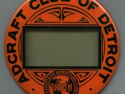 Button - Adcraft Club of Detroit