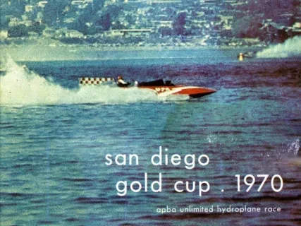 Program - San Diego Cup, 1970,
APBA Unlimited Hydroplane Race