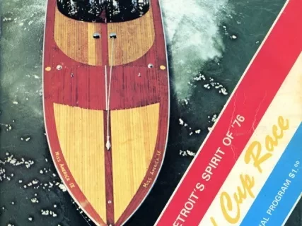 Program - Detroit's Spirit of '76
Gold Cup Race