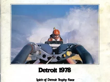 Program - Detroit 1978,
Spirit of Detroit Trophy Race,
Manufacturers Bank Grand Prix