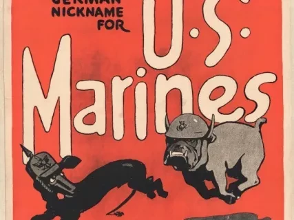 Poster - Teufel Hunden
German Nickname for U. S. Marines