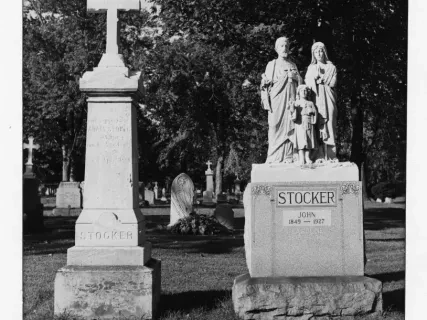Print, Photographic - Mt. Elliott Cemetery - Detroit
