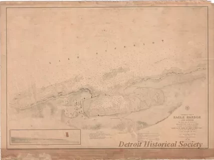 Chart, Navigational - Preliminary Chart of Eagle Harbor, Lake Superior