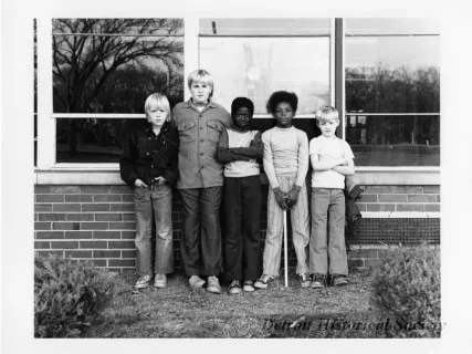Print, Photographic - School Children - Pontiac