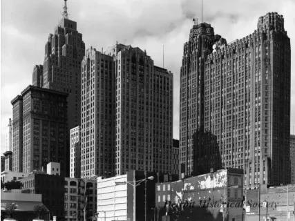 Print, Photographic - Penobscot Bldg., Guardian Bldg