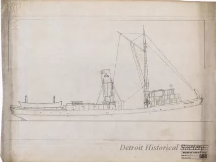Drawing, Technical - Tug Frank Perry