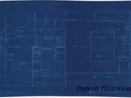 Blueprint - Optional Arrangement, 65 Foot Special Cruiser