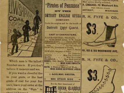 Program, Theater