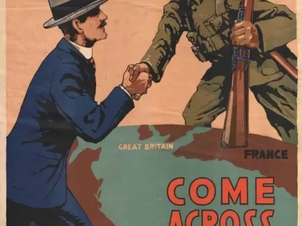 Poster - Britishers - You're Needed - Come Across Now