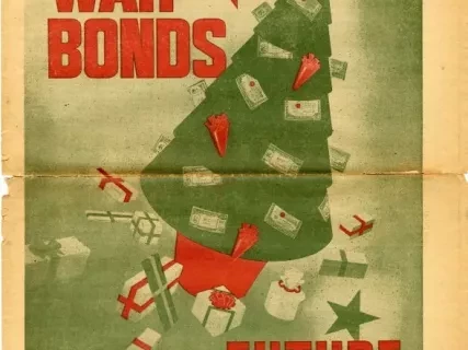 Pamphlet - Give War Bonds, The Present With A Future