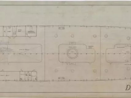 Drawing, Technical - Main Deck Arrangement