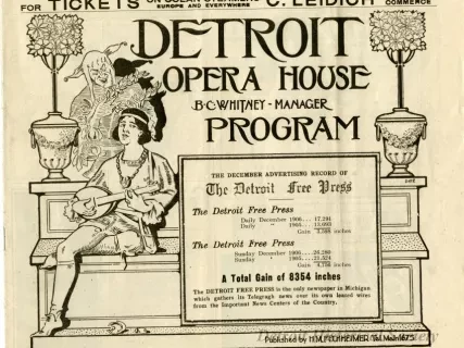 Program, Theater