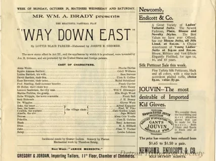 Program, Theater