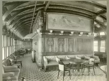 Print, Photographic - Conventional Hall, Str. "City of Cleveland"
