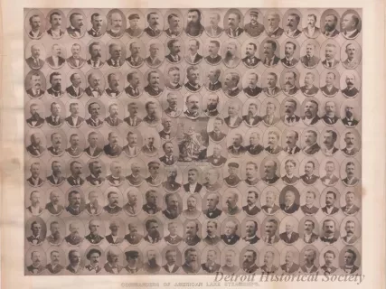 Print, Photographic - Commanders of American Lake Steamships