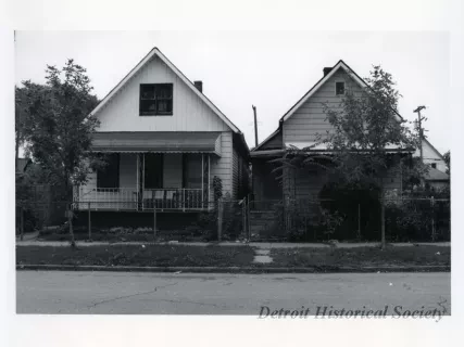 Print, Photographic - 2811/2813 Cochrane, Detroit, MI