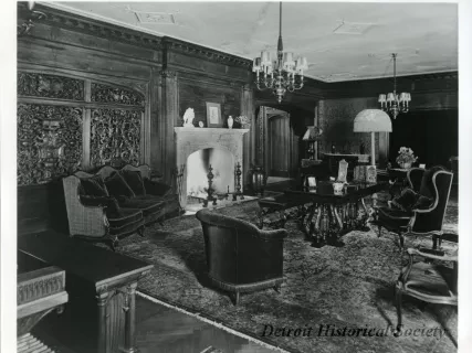Print, Photographic - Living Room of Fair Lane