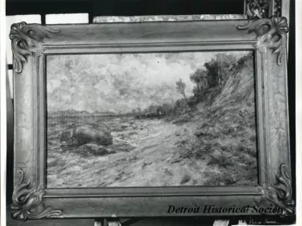 Print, Photographic - Bois Blanc - Photo of Robert Hopkin Painting 'Bois Blanc'
