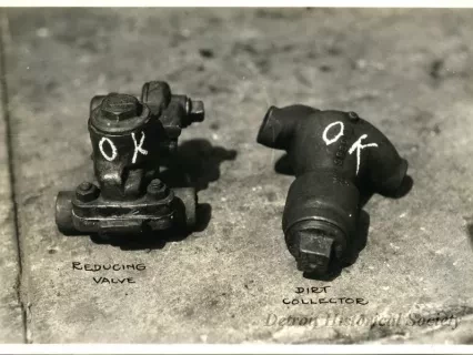 Print, Photographic - Reducing Valve & Dirt Collector