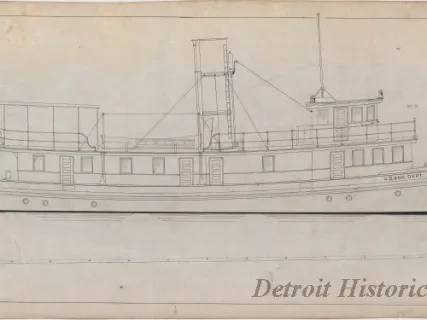 Drawing, Technical - Outboard Profile