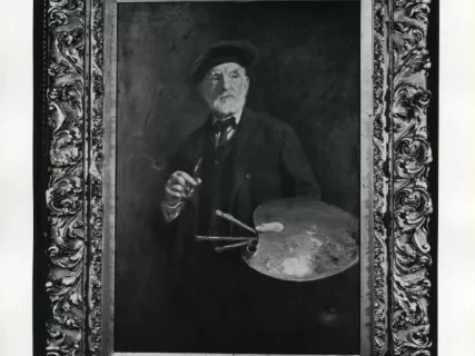 Print, Photographic - Robert Hopkin - Photo of J. Gies Painting 'Robert Hopkin'