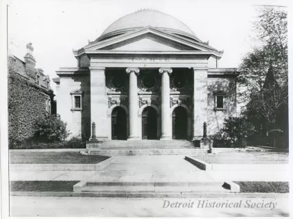 Print, Photographic - Temple Beth El at 3424 Woodward Ave.
