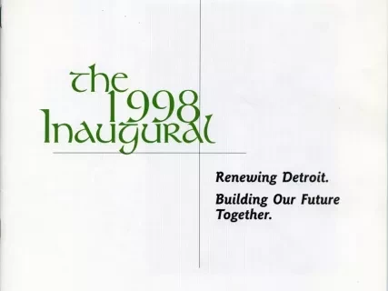 Program - The 1998 Inaugural