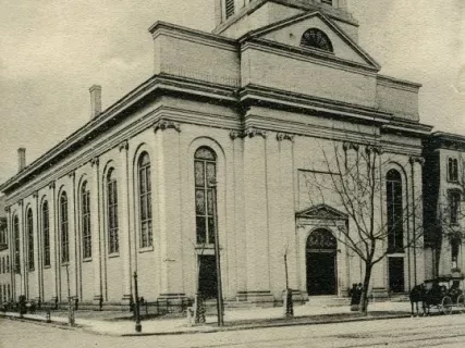 Postcard - Jesuit Church, Detroit, Mich.